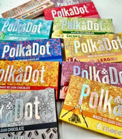 polka dot magic belgian chocolate